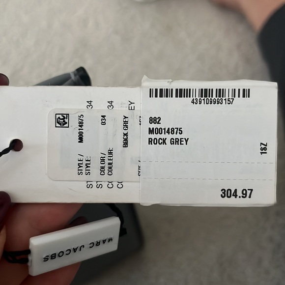 Marc Jacobs double link 27 bag, Rock Grey, BNWT - Picture 4 of 4